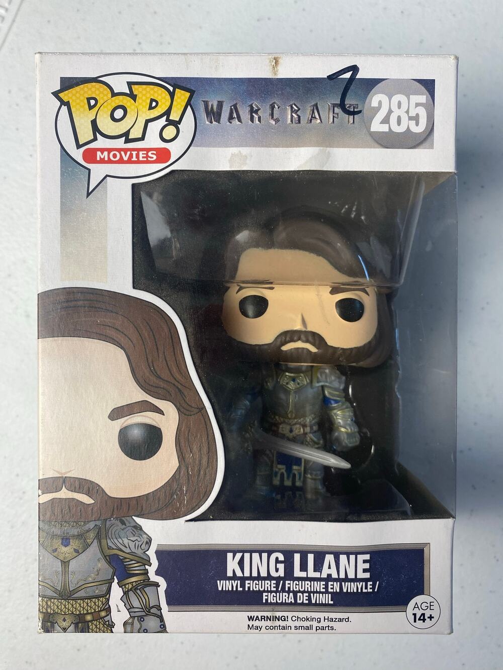 Funko Pop Warcraft King Llane #285 New in Box